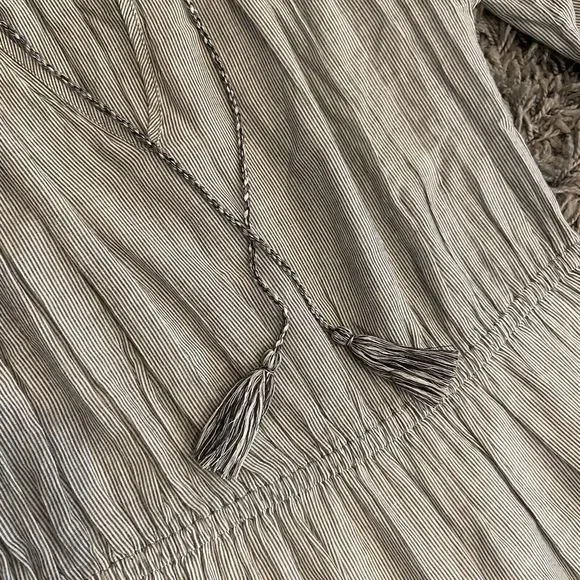 Ulla Johnson Oletha Dress In Gris Cotton Midi Size 6